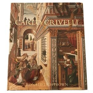 CARLO CRIVELLI HARDCOVER ART BOOOK - NEW